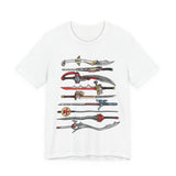 Sentai Swords Tee Super Sentai T Shirt Custom Graphic Art Cosplay Shirts Rangers Retro Vintage 90s Tee