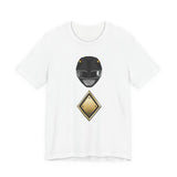Black Shield Tee Super Sentai T Shirt Custom Graphic Art Cosplay Shirts Rangers Retro Vintage 90s
