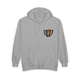 Go-Onger Red Full Zip Hoodie Custom Graphic Art Cosplay Shirts Rangers Retro Vintage 90s
