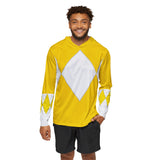 Zyuranger Yellow Hoodie (Full Print) Lightweight, Breathable, workout, pull over, fitness Hoodie Super Sentai Custom