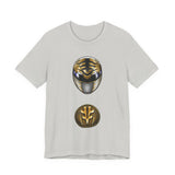 White Helmet Tee Custom Graphic Art Cosplay Shirts Rangers Retro Vintage 90s