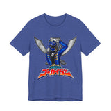 Gokaiger Gokai blue Tee Super Sentai T Shirt Custom Graphic Art Cosplay Shirts Rangers Retro Vintage 90s