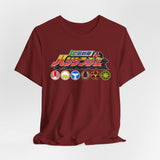 Hurricaneger Team Tee Super Sentai T Shirt Custom Graphic Art Cosplay Shirts Rangers Retro Vintage 90s