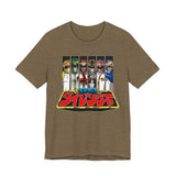 Dairanger Team Tee Super Sentai T Shirt Custom Graphic Art Cosplay Shirts Rangers Retro Vintage 90s