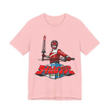 Time Red Tee Super Sentai T Shirt Custom Graphic Art Cosplay Shirts Rangers Retro Vintage 90s