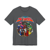 Gokaiger Team Tee Custom Graphic Art Cosplay Shirts Rangers Retro Vintage 90s