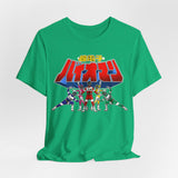 Bioman Team Tee Custom Graphic Art Cosplay Shirts Rangers Retro Vintage 90s