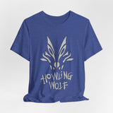 Howling Wolf Tee  Custom Graphic Art Cosplay Shirts Rangers Retro Vintage 90s