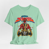 Gokai Helm Tee Super Sentai T Shirt Custom Graphic Art Cosplay Shirts Rangers Retro Vintage 90s