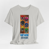 MMPR Comic Box Tee Super Sentai T Shirt Custom Graphic Art Cosplay Shirts Rangers Retro Vintage 90s