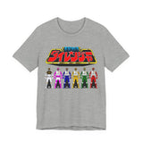 Dairanger keys Tee Super Sentai T Shirt Custom Graphic Art Cosplay Shirts Rangers Retro Vintage 90s
