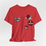 Shinkenger Red Shiba TeeCustom Graphic Art Cosplay Shirts Rangers Retro Vintage 90s
