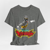 Kyoryuger Kyoryu Grey Tee Super Sentai T Shirt Custom Graphic Art Cosplay Shirts Rangers Retro Vintage 90s