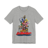 Zyuranger Mecha Tee Custom Graphic Art Cosplay Shirts Rangers Retro Vintage 90s