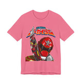 Gokai Homage Tee Custom Graphic Art Cosplay Shirts Rangers Retro Vintage 90s