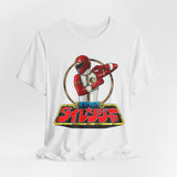 Dairanger Red Tee Super Sentai T Shirt Custom Graphic Art Cosplay Shirts Rangers Retro Vintage 90s