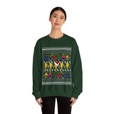 MMPR Ugly Christmas Sweatshirt Custom Graphic Art Cosplay Shirts Rangers Retro Vintage 90s