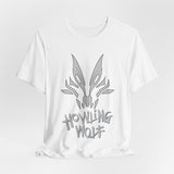 Howling Wolf Tee  Custom Graphic Art Cosplay Shirts Rangers Retro Vintage 90s