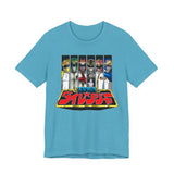 Dairanger Team Tee Super Sentai T Shirt Custom Graphic Art Cosplay Shirts Rangers Retro Vintage 90s