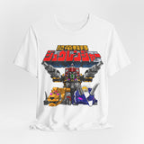 Zyuranger Mecha Tee Custom Graphic Art Cosplay Shirts Rangers Retro Vintage 90s