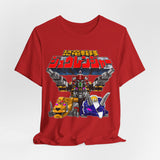 Zyuranger Mecha Tee Custom Graphic Art Cosplay Shirts Rangers Retro Vintage 90s