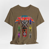 Gokai Change Tee Super Sentai T Shirt Custom Graphic Art Cosplay Shirts Rangers Retro Vintage 90s