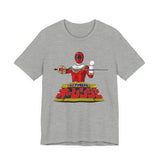 OhRanger Red Tee  Custom Graphic Art Cosplay Shirts Rangers Retro Vintage 90s