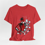 Quantum Ranger Tee Super Sentai T Shirt Custom Graphic Art Cosplay Shirts Rangers Retro Vintage 90s