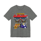 Zyuranger Mecha Tee Custom Graphic Art Cosplay Shirts Rangers Retro Vintage 90s