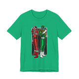 BFF Rangers Tee  Custom Graphic Art Cosplay Shirts Rangers Retro Vintage 90s