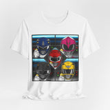 Rangers Zord Tee Super Sentai T Shirt Custom Graphic Art Cosplay Shirts Rangers Retro Vintage 90s