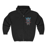 Gokaiger Full Zip Hoodie Custom Graphic Art Cosplay Shirts Rangers Retro Vintage 90s