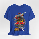 Zyuranger Mechas Tee  Custom Graphic Art Cosplay Shirts Rangers Retro Vintage 90s
