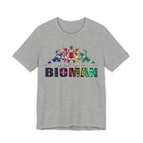 Bioman Tee Custom Graphic Art Cosplay Shirts Rangers Retro Vintage 90s