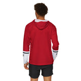 Shinkenger Red Hoodie (Full Print) Lightweight, Breathable, workout, pull over, fitness Hoodie Super Sentai Custom