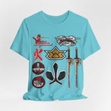 Shinkenger Shiba Red Tee Super Sentai T Shirt Custom Graphic Art Cosplay Shirts Rangers Retro Vintage 90s Tee