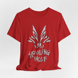 Howling Wolf Tee  Custom Graphic Art Cosplay Shirts Rangers Retro Vintage 90s