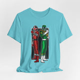 BFF Rangers Tee  Custom Graphic Art Cosplay Shirts Rangers Retro Vintage 90s