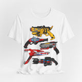 Blaster Tee Super Sentai T Shirt Custom Graphic Art Cosplay Shirts Rangers Retro Vintage 90s