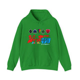 JAKQ Hoodie Super Sentai T Shirt Custom Graphic Art Cosplay Shirts Rangers Retro Vintage 90s