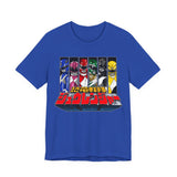 Zyuranger Tee Custom Graphic Art Cosplay Shirts Rangers Retro Vintage 90s