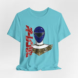 Ohranger Blue Tee Super Sentai T Shirt Custom Graphic Art Cosplay Shirts Rangers Retro Vintage 90s