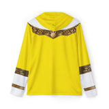 Ohranger Yellow Hoodie (Full Print) Lightweight, Breathable, workout, pull over, fitness Hoodie Super Sentai Custom