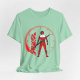 Timeranger Tee Custom Graphic Art Cosplay Shirts Rangers Retro Vintage 90s