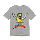 Gokai Yellow Tee Super Sentai T Shirt Custom Graphic Art Cosplay Shirts Rangers Retro Vintage 90s