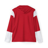 Megaranger Red Hoodie (Full Print) Lightweight, Breathable, workout, pull over, fitness Hoodie Super Sentai Custom