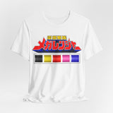 Megaranger Logo Tee Custom Graphic Art Cosplay Shirts Rangers Retro Vintage 90s