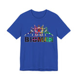 Bioman Tee Custom Graphic Art Cosplay Shirts Rangers Retro Vintage 90s