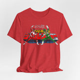 Zyuranger 1992 Tee Super Sentai T Shirt Custom Graphic Art Cosplay Shirts Rangers Retro Vintage 90s