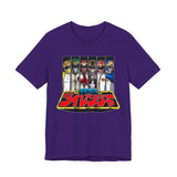 Dairanger Team Tee Super Sentai T Shirt Custom Graphic Art Cosplay Shirts Rangers Retro Vintage 90s
